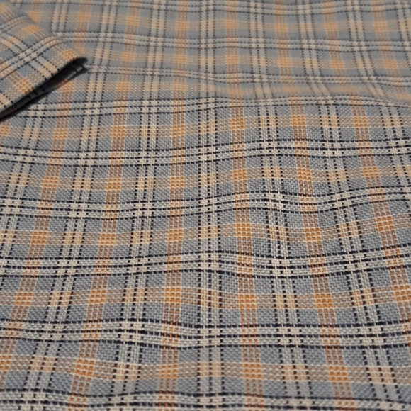 ⬇️$20 Loafers SS plaid button down mens Lg - Picture 3 of 5